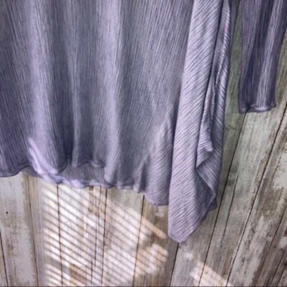 Soft Surroundings Purple Cowl Neck Tunic - Picture 3 of 8